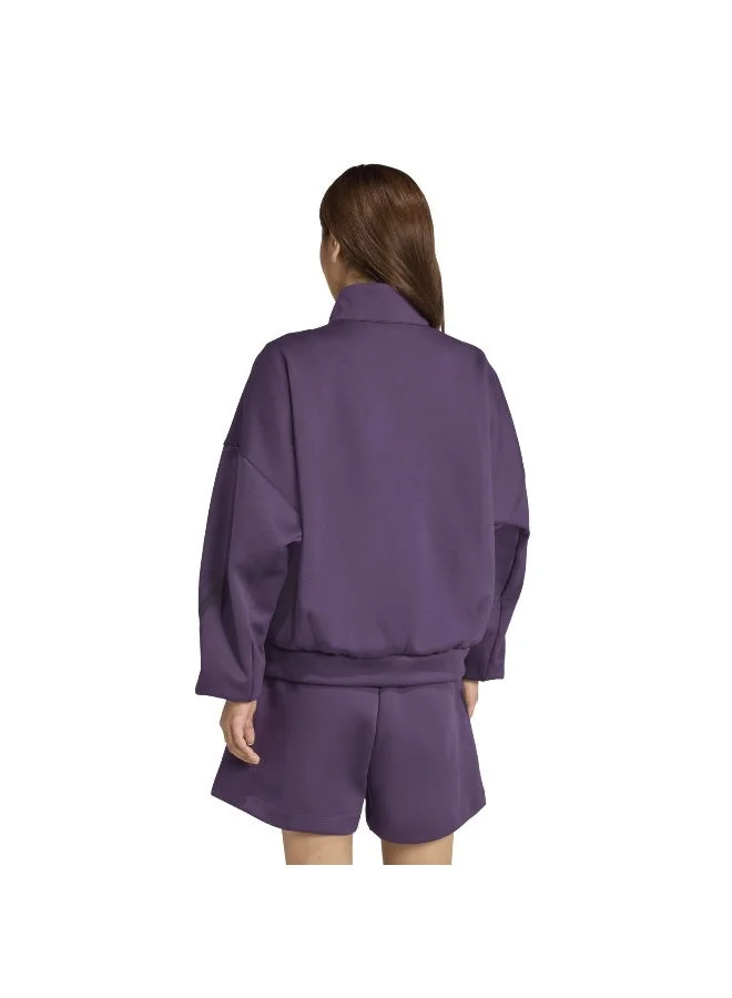 Adidas AURPLU W Z.N.E. Tt Purple Track Top Track Tops For Women for Women | Best Price UAE