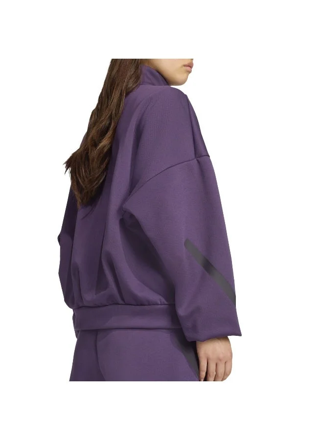 Adidas AURPLU W Z.N.E. Tt Purple Track Top Track Tops For Women for Women | Best Price UAE
