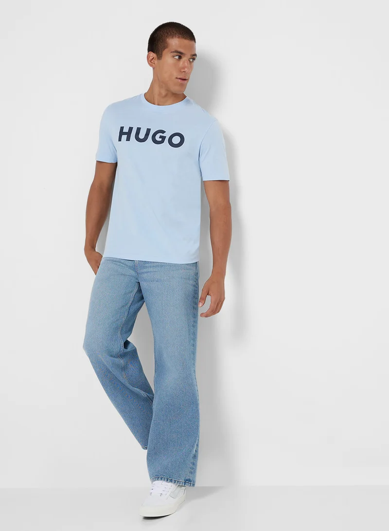 هوجو Logo Crew Neck T-Shirt