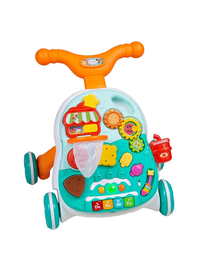 playgro 2 In 1 Walker And Activity Table – Engaging Baby Toy For Development And Sensory Play, 0+ Months - Image 1