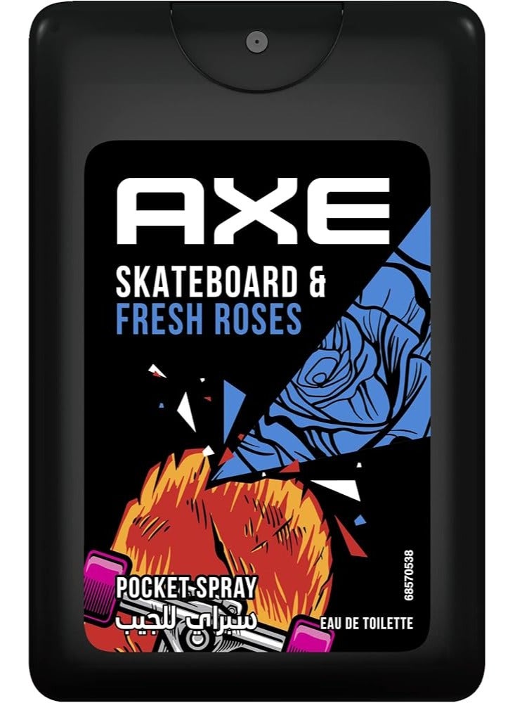 Axe pocket spray fresh roses 17ml - Image 1