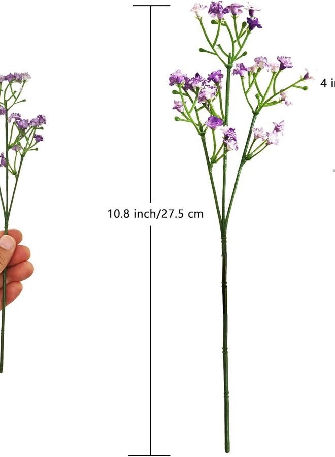ABAJI Babys Breath Artificial Flowers Gypsophila Real Touch Flowers for Wedding Party Home Garden Decoration - Image 2
