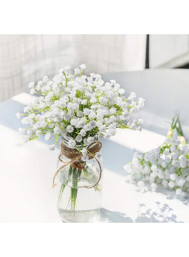 ABAJI Babys Breath Artificial Flowers Gypsophila Real Touch Flowers for Wedding Party Home Garden Decoration - Image 3