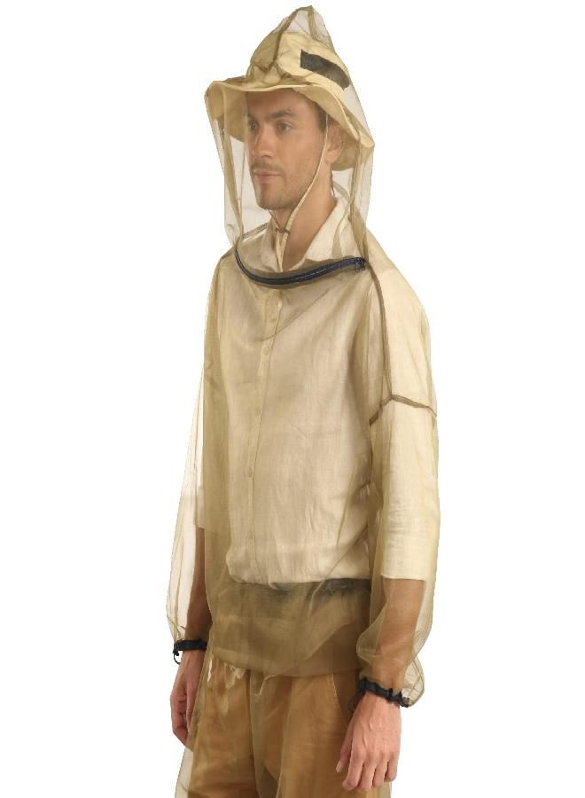 Tough Outdoors Mosquito Jacket - Net Bug Jacket w/Hood - Mesh Bug Jacket for Outdoor Protection from Bugs, Flies, Gnats, No-See-Ums & Midges - Mosquito Proof Clothing for Men & Women - w/Free Carry Pouch  - Image 4