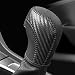 JINZHAO Auto Car Leather Gear Shift Knob Cover for Golf Jetta Passat Tiguan Atlas Beetle GLI Eos CC Sportwagen Jetta Hybrid R GTI Accessories Black - Image 2