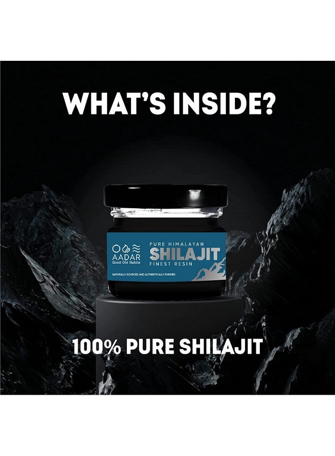 AADAR Himalayan Shilajit/Shilajeet Resin with Enriched Fulvic Acid - 15g (Pack of 1) - Image 2