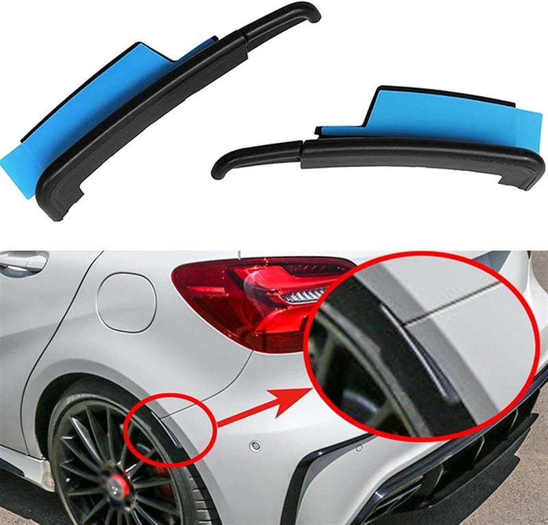 QASULER Rear Bumper Fender Flare for Mercedes-Benz - Image 5