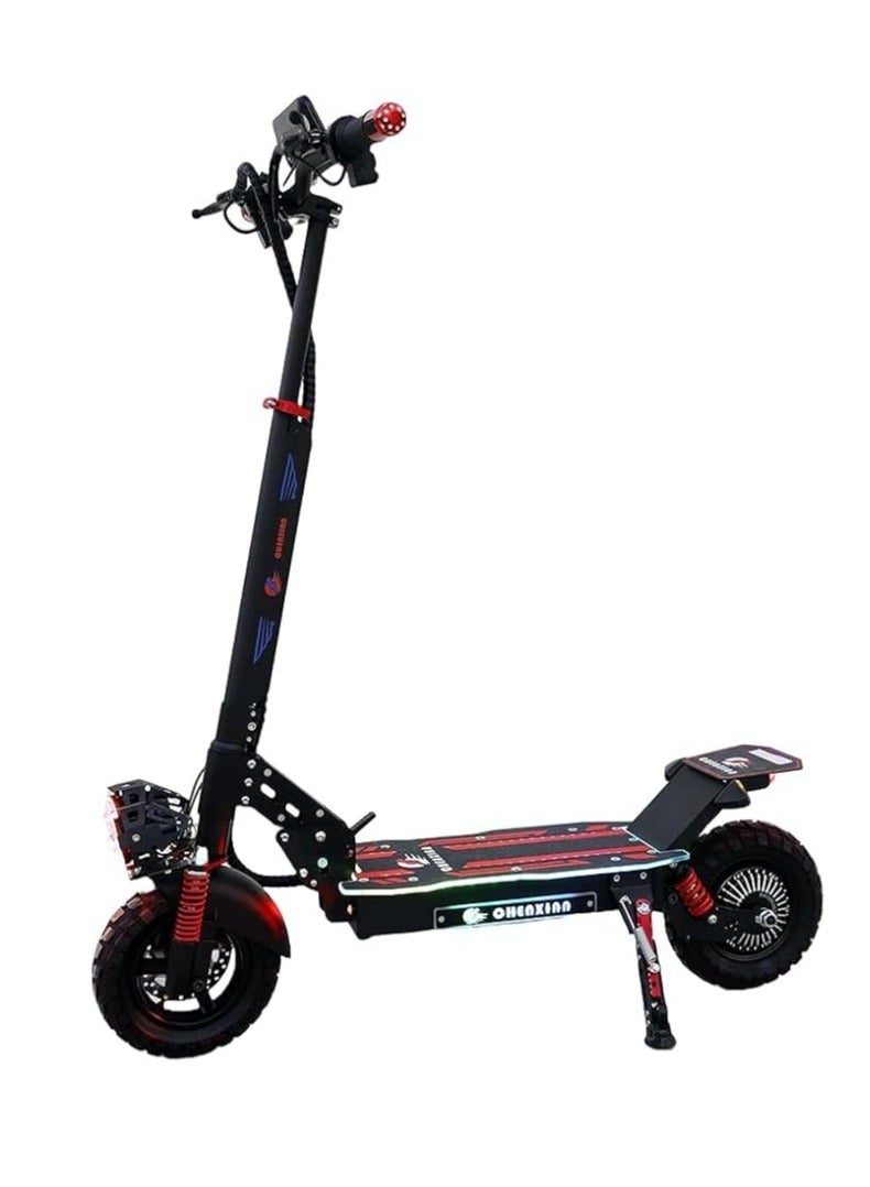 Shard Electric Scooter – 1800W Motor, Front & Rear Suspension, 48V 13A Lithium Battery, 10" Tires, LED Display & Safety Features - Image 1