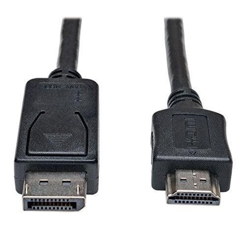 TRIPP Lite DisplayPort to HDMI Cable Adapter, DP to HDMI (M/M), DP2HDMI, 1080P, 6 ft. (P582-006),Black - Image 4
