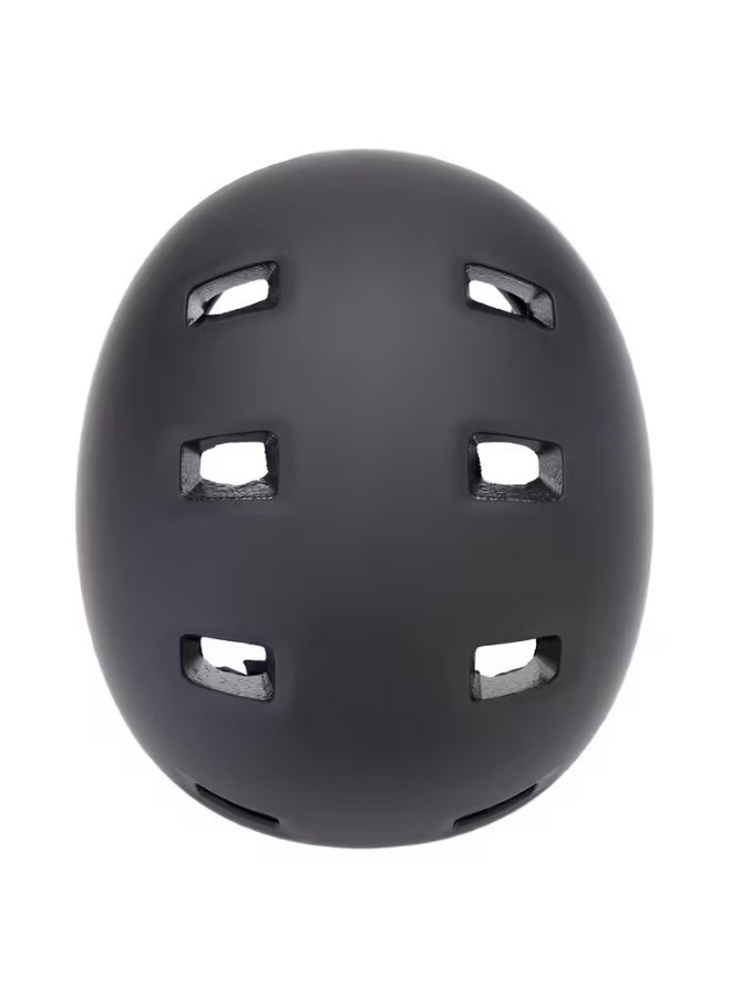 OXELO Inline Skating Skateboarding Scootering Helmet MF500 - Black/Blue - Image 4