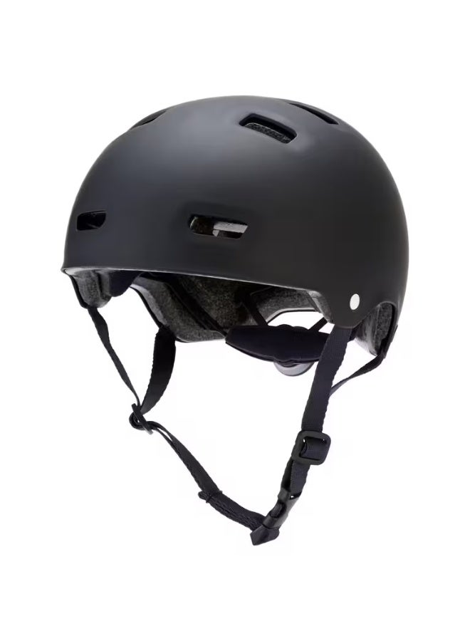OXELO Inline Skating Skateboarding Scootering Helmet MF500 - Black/Blue - Image 5
