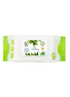 Lilani Water Based Hypoallergenic, Aloe Vera and Vitamin E enriched Moisturizing Cleansing Wipes, Unscented, Pop-Top Resealable Packs for Sensitive Skin (2)