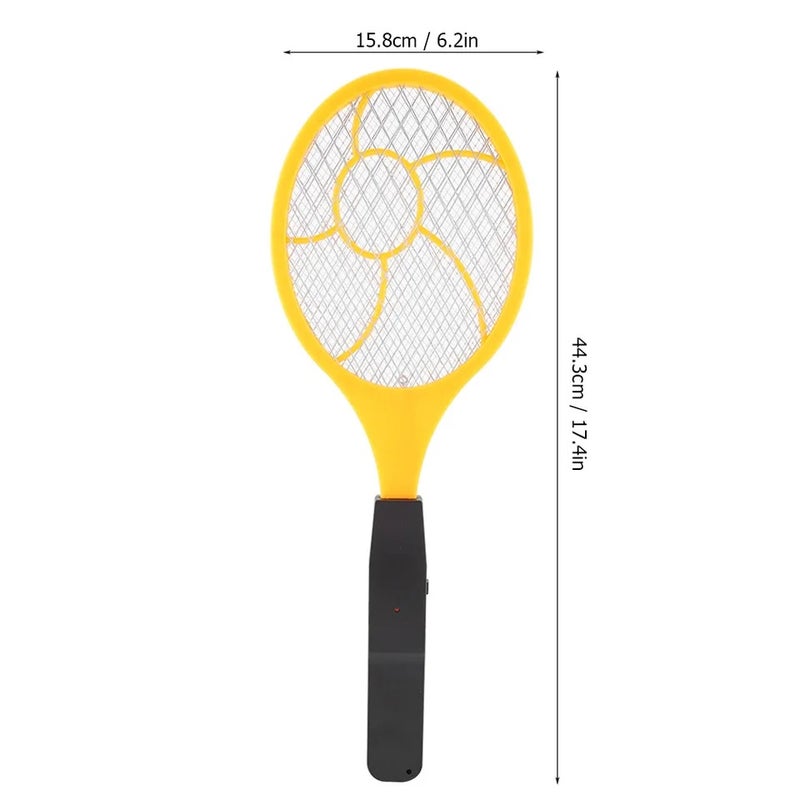 توبنكن جهاز قتل الحشرات Battery Mosquito Swatter Three layer Electric Fly Bug Racket Insects Killer Swatter - Image 3