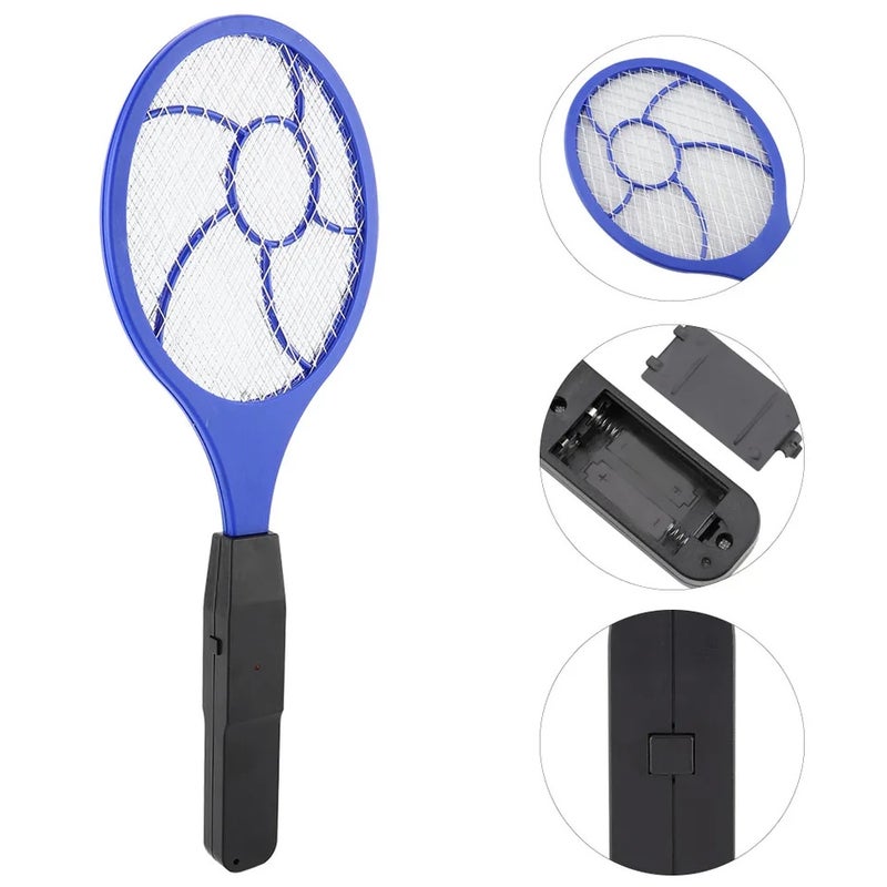توبنكن جهاز قتل الحشرات Battery Mosquito Swatter Three layer Electric Fly Bug Racket Insects Killer Swatter - Image 5