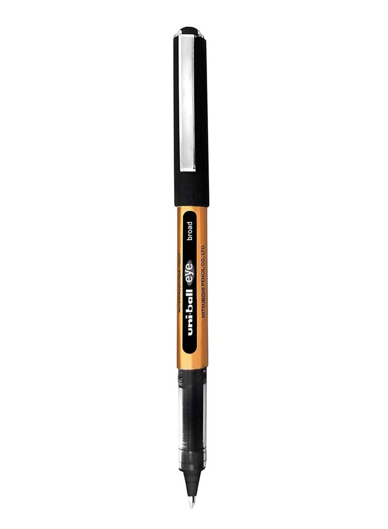 Uniball Eye Broad Roller Pen 1.0mm Tip Black Ink