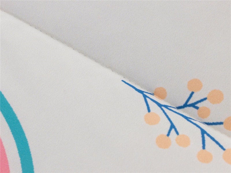 NTBED Rainbow Printed Zipper Bedding Sets Twin Lightweight Microfiber Heart Comforter Set with Fitted Sheet Pillow Covers,Beige - Image 4