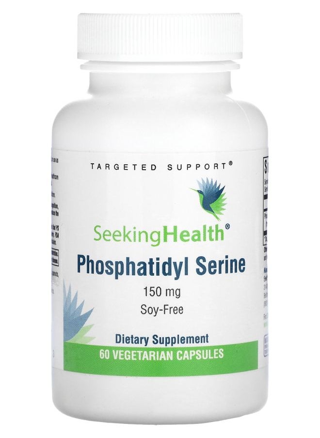 Seeking Health - Phosphatidyl Serine 150 mg 60 Vegetarian Capsules - Image 1