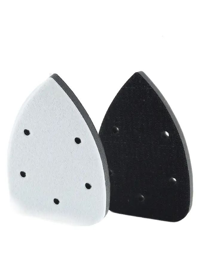 عبوتان من وسائد التنجيد الإسفنجية المثلثة ذاتية اللصق، 5 فتحات، حديدية، هوائية، طحن، واقية، ناعمة، مجموعة - Image 1