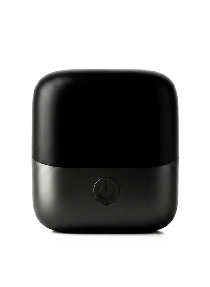 Mini Electric Shaver | Long Battery Shaver with 800mAh Power | Twin Blade Rotary Close Shave Razor for Men | Skin-Friendly Wet & Dry Waterproof USB Type-C Rechargeable Travel Shaver - Image 1