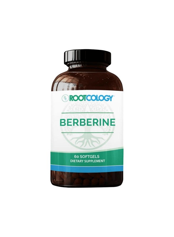 Rootcology Dr. Izabella Wentz | Berberine | All-Natural Formulation of Plant Alkaloid Berberine | Plant-Derived Cardiovasular Support | 60 Softgels - Image 1