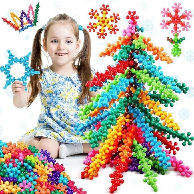 MOPANIRAJ Star Shaped Building Blocks -100 Pcs starlink STEM Educational Toy Develop Fine Motor Skills Creativity Spatial & Math Skills Construction Learning for Kids Ages 3-8 Birthday Gift - Image 4