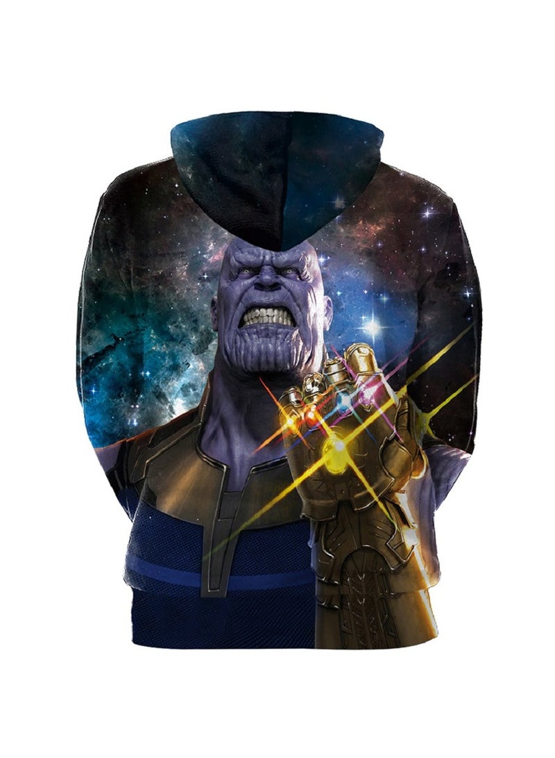 Loquat Avengers League 4 Destroyer Digital Print 3D Hooded Sweater  - Image 2
