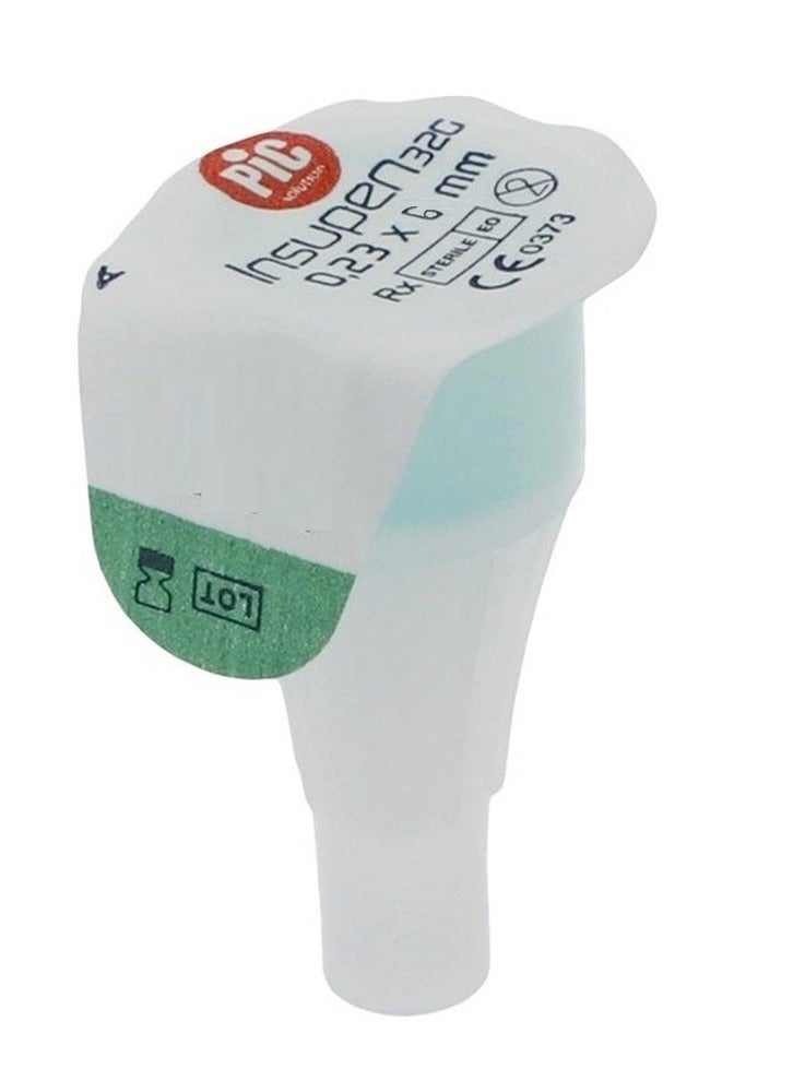 بيك سولوشن إبر أنسولين أصلية أنسوبين أوريجينال 32 جرام 6 ملم من بيك سوليوشن، 100 قطعة - Image 3