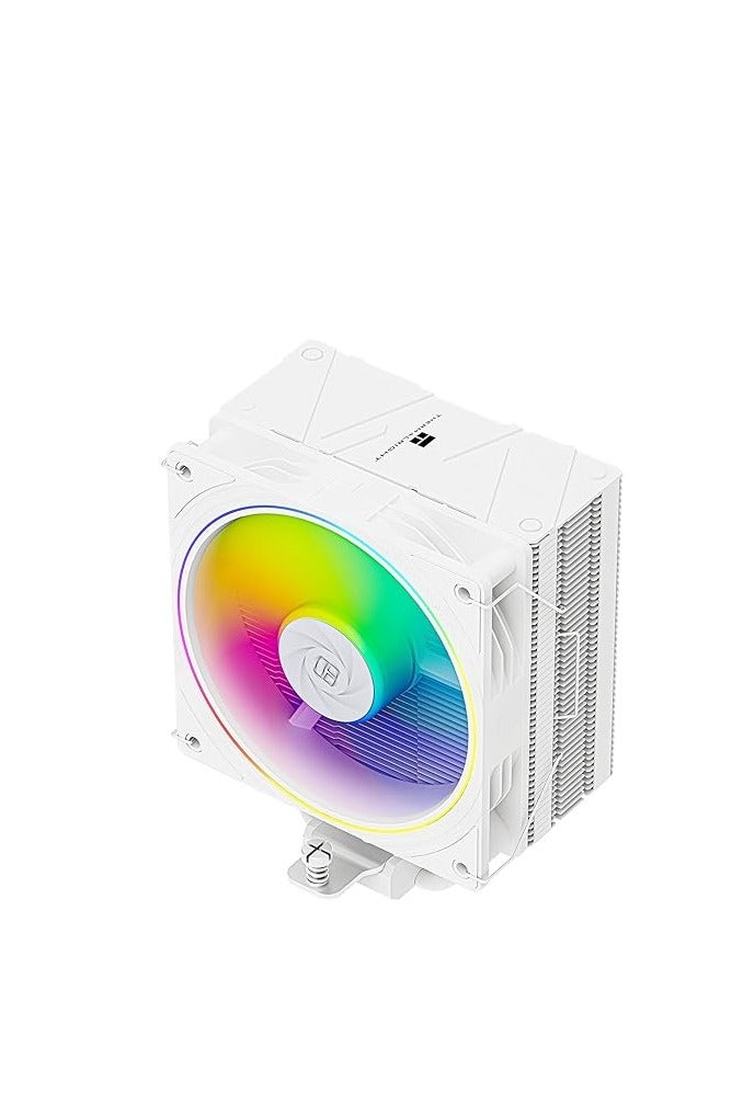 Thermalright Thermalright Assassin Spirit 120 EVO White ARGB CPU Cooler, 4 Heat Pipes,TL-S12W-S PWM Quiet ARGB Fan CPU Air Cooler, Computer White Heatsink Cooling, Support AMD AM4 /AM5&Intel 1700/1150/1151/1200 - Image 1