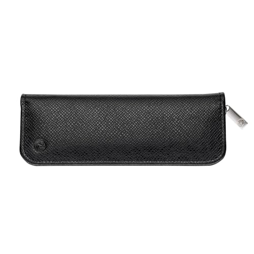Pelikan Top-Grain Leather 2-Pen Case, Black, 1 Each (958025) - Image 5