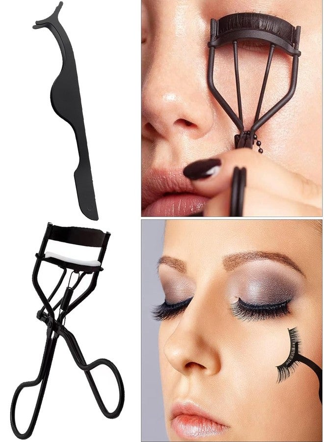مجموعة أدوات تجعيد الرموش النسائية (6 قطع)، مجموعة أدوات تجعيد الرموش، مجموعة رفع الرموش مناسبة لفنانات المكياج المحترفات وعاشقات الجمال - Image 3