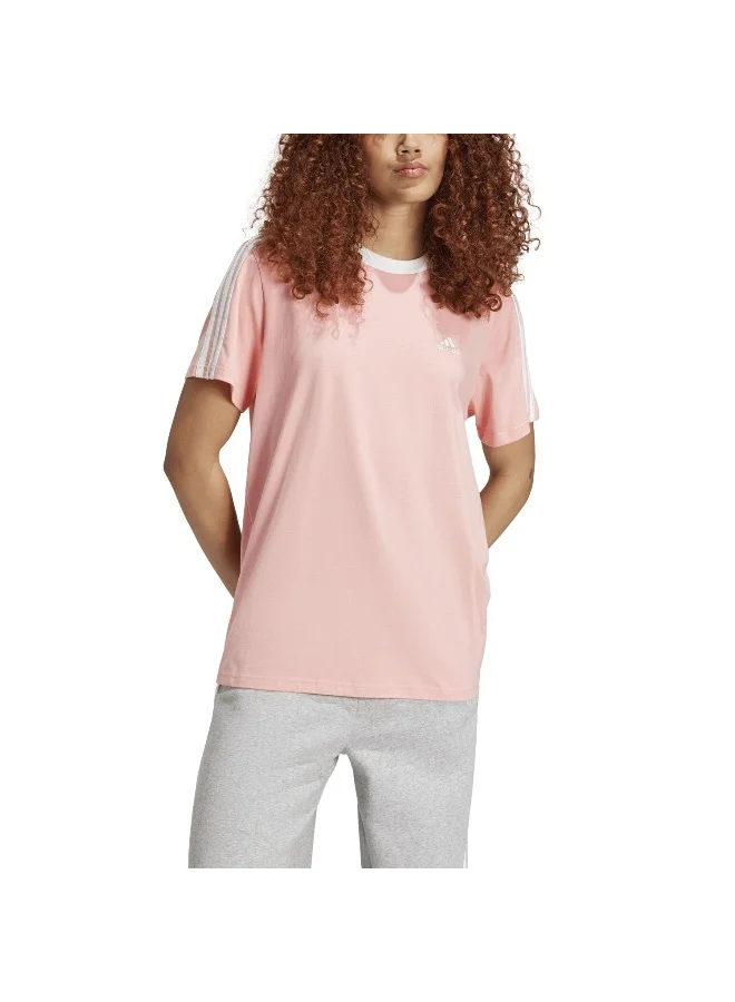 Adidas adidas W 3S Bf T Pink Training T-Shirts 2XSS