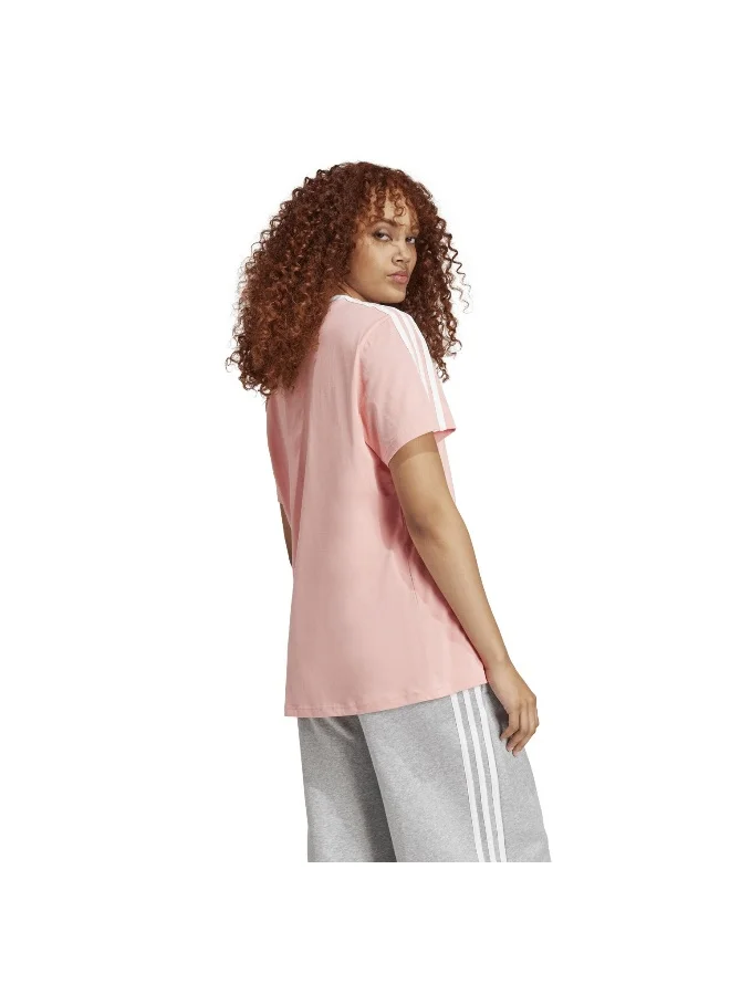 Adidas adidas W 3S Bf T Pink Training T-Shirts 2XSS