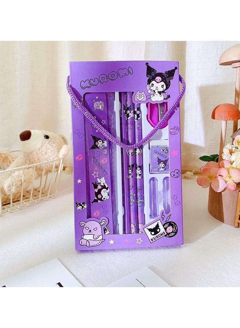 Sanrio Cartoon Sanrio Kuromi Stationery Set  - Image 1