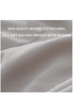 MIXDE Washable Cotton Sleeping Bag 24.8-53.6°F Lightweight Sleeping Bag for Adults 3 Season Warm & Cool Weather Waterproof Sleeping Bag for Camping Traveling Outdoors (Khaki)  - Image 4