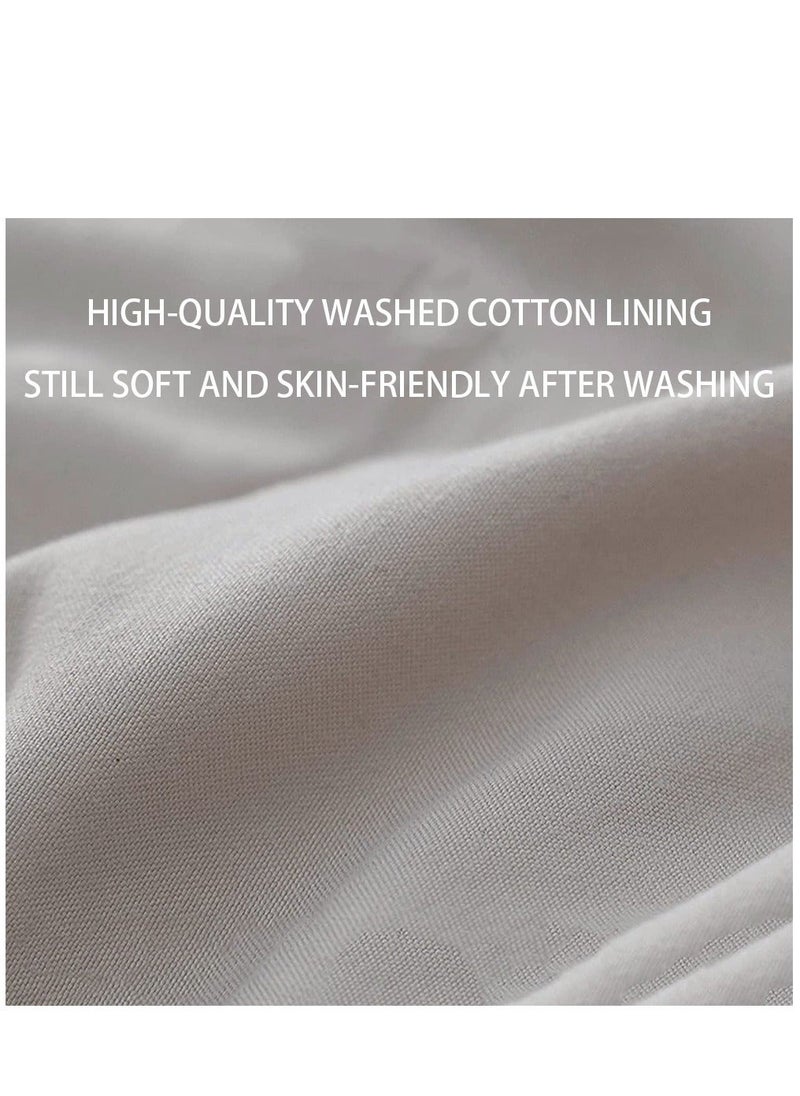 MIXDE Washable Cotton Sleeping Bag 24.8-53.6°F Lightweight Sleeping Bag for Adults 3 Season Warm & Cool Weather Waterproof Sleeping Bag for Camping Traveling Outdoors (Khaki)  - Image 4