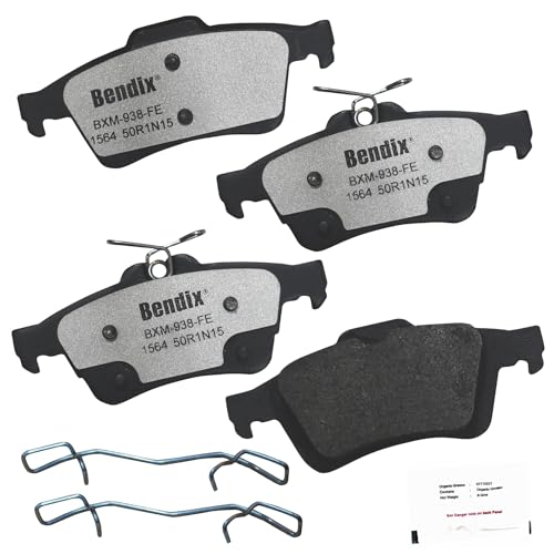 Bendix Fleet Metlok MKD1564FM Semi-Metallic Rear Brake Pads for Ford C-Max 2017-2013, Escape 2016-2013, Focus 2018-2012, Transit Connect 2022-2014 - Image 3