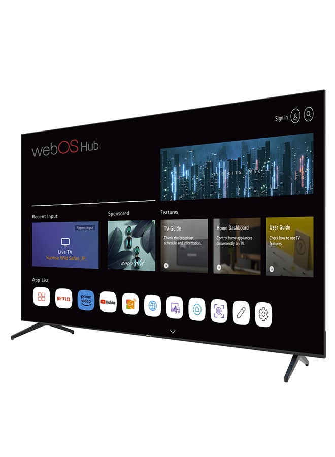 JVC 85 inch 4K UHD Powered By WebOS Metal Frame with Magic Remote and Dolby Audio , Bluetooth LT-85N7125 black - Image 5