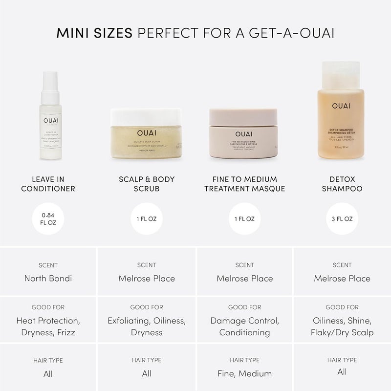 OUAI Travel Hair Care Kit - Image 2