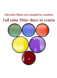 General 43mm Purple Filter Camera Digital Filter SLR Filter Full Color Filter Color Filter FLD-颜色:43mm 紫色  - Image 3