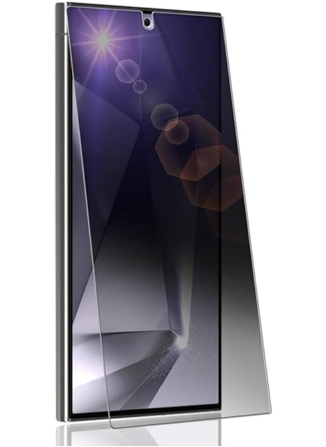General Privacy Screen Protector for Galaxy S24 Ultra [2 Pack], HD 9H Hardness Anti-Scratch Anti-Fingerprint High Sensitivity Anti-Spy Tempered Glass [Support Fingerprint Unlocking]  - Image 1