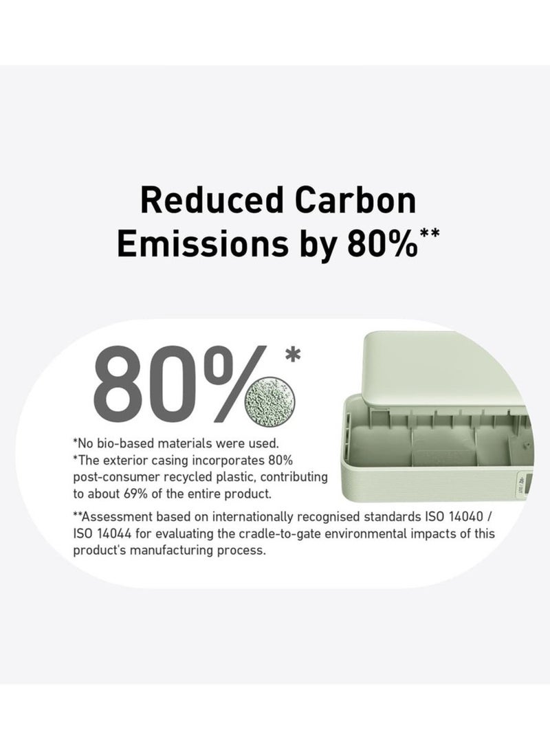 Ankey Anker Nano Power Bank (30W, Built-In USB-C Cable) Black - Image 4