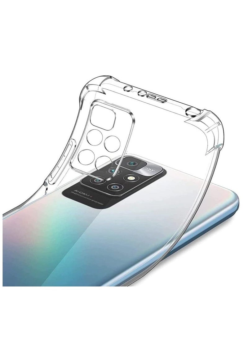 Xiaomi Redmi 10 / Redmi 10 Prime Clear Transparent Case Soft Flexible Silicone Back Cover Shockproof Case with Reinforced Bumper Corner  - Image 2