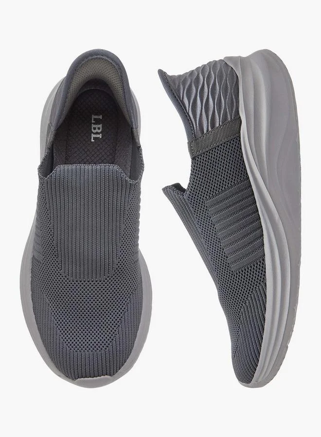 LBL by Shoexpress Men's Textured Slip-On Sports Shoes