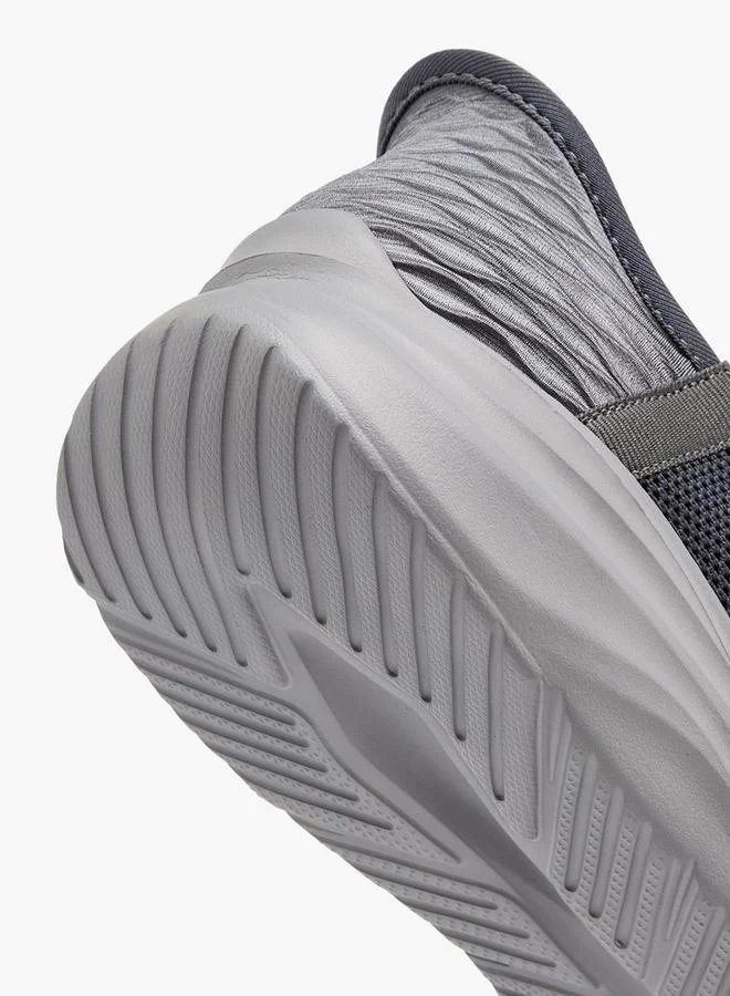 LBL By Shoexpress GREY Men's Textured Slip-On Sports Shoes for Men | Best Price UAE