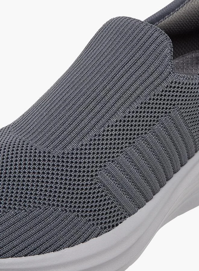 LBL By Shoexpress GREY Men's Textured Slip-On Sports Shoes for Men | Best Price UAE