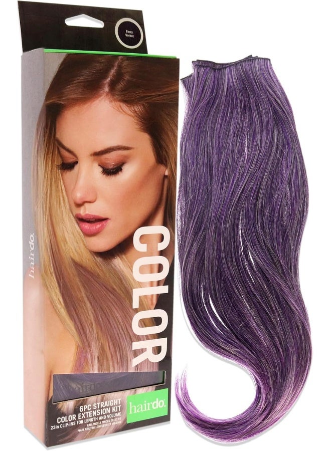 hairdo مجموعة إطالة الشعر المستقيم - توت السوربيه - Image 3