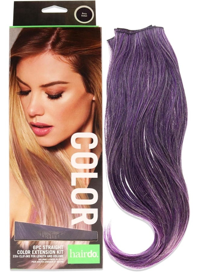 hairdo مجموعة إطالة الشعر المستقيم - توت السوربيه - Image 1