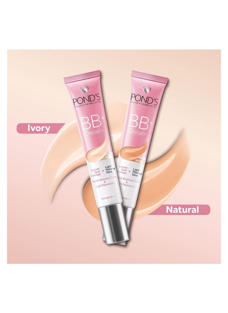 Pond's - POND S BB Cream Instant Spot Coverage  Light make up Glow Light 18 g - Image 1