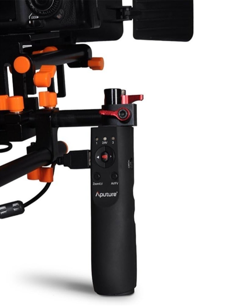 Aputure USB Focus Handle V-Grip VG-1 – Ergonomic Camera Focus Grip, USB Electronic Focus Controller for Canon DSLR Cameras, Handheld Lens Control Handle, Precision Follow Focus Accessory for Professional Filmmaking, Video Production - Image 2