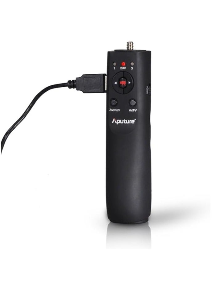 Aputure USB Focus Handle V-Grip VG-1 – Ergonomic Camera Focus Grip, USB Electronic Focus Controller for Canon DSLR Cameras, Handheld Lens Control Handle, Precision Follow Focus Accessory for Professional Filmmaking, Video Production - Image 1
